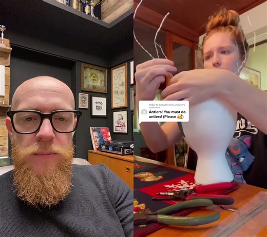 #duet met @Molly Katherine how cool is this??? #hairtok #hair #beauty #art