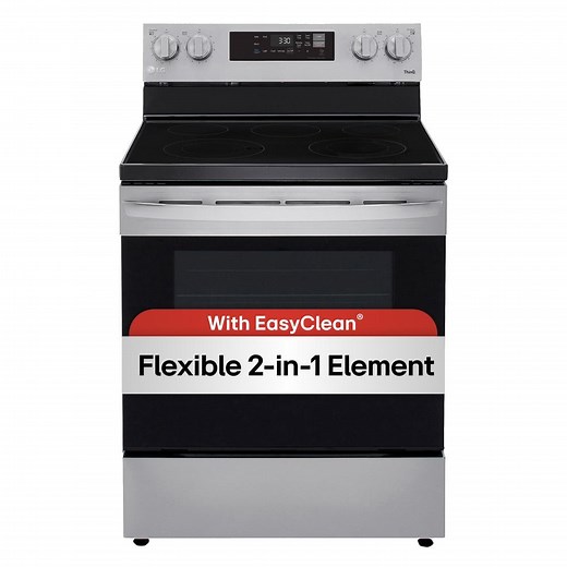 Reviews for LG 6.3 cu.ft. Single Oven Electric Range with EasyClean, Wi-Fi Enabled in Stainless Steel | Pg 1 - The Home Depot