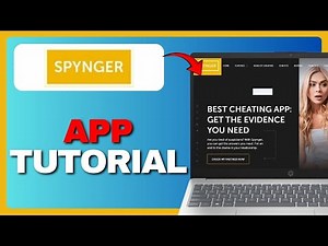 Spynger App Tutorial How To Use Spynger App (Full Guide) 2026!