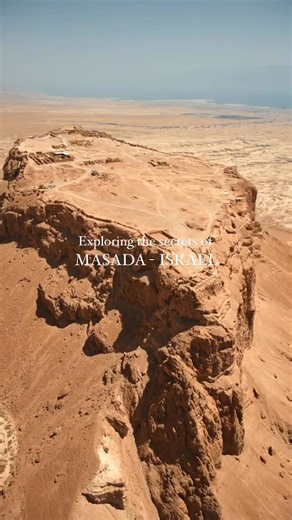Discover Masada — Israel’s legendary mountaintop fortress rising above the Dead Sea 🌄🇮🇱 In this breathtaking short, we take you to one of Israel’s most iconic historical sites. Masada stands as a symbol of Jewish resilience, where ancient rebels made their final stand against the Roman Empire. With sweeping desert views and powerful history, Masada is a must-see destination in the Holy Land. 📍Located near the Dead Sea 🏛️ UNESCO World Heritage Site 🔥 A story of strength, survival, and spiri