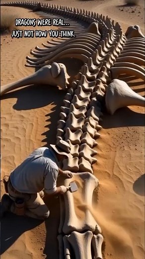 Dragons Were Real… Kind Of! The Dinosaur Fossils Behind the Legend#shorts
