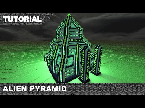 Minecraft Alien Pyramid Tutorial & Download Part 1