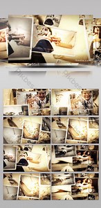 elegant,warm and romantic retro nostalgic wedding brochure display ae template | Video AEP Free Download - Pikbest