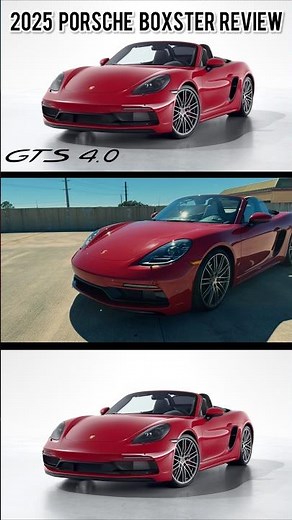 New 2025 Porsche Boxster GTS 4.0 6 Speed Manual Review is live #porsche #cars