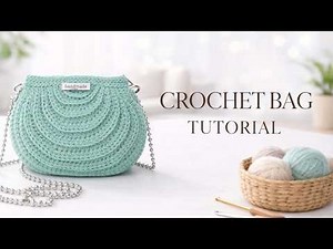 Elegant Crochet Bag Tutorial 🧶 | Easy & Stylish Handmade Purse | Crochet Bag Tutorial for Beginners