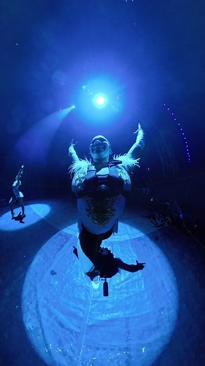 Hair Hanging Spectacle at Circus Zyair