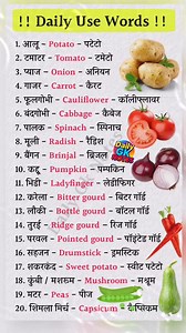 590K views · 3.3K reactions |  Daily Use Words  #englishlearning #englishvocabulary #englishgrammar #englishwords #englishwordchallenge #englishweather☔️ #dailyusewordsinenglish | Daily Gk Notes | Facebook