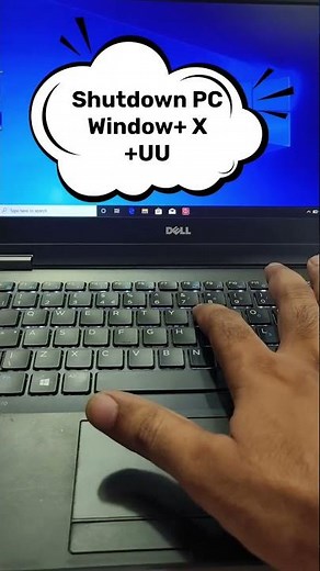 Easy way To shutdown PC.#shorts #reels #computer #1million