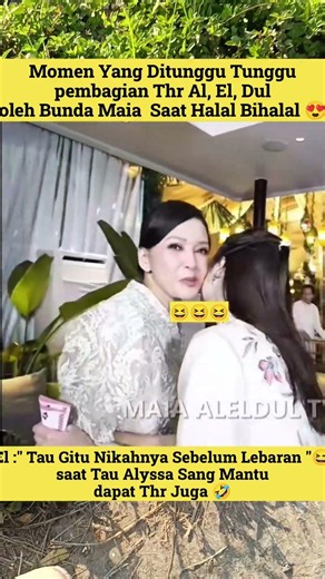 Bunda Maia Bagi2 THR😍#maiaestianty#dewa19#dhani#syifahadju#elrumi#als#new#fyp#viral#artist#new#reels