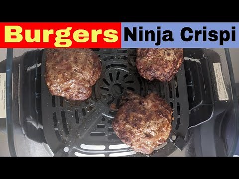 Burgers, Ninja Crispi Recipe