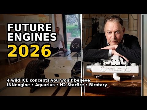 Future of ICE 2026: One-Stroke, Free-Piston, Space Rotary