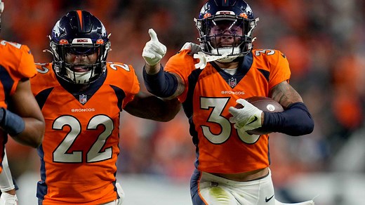 Matt Ryan throws directly to Caden Sterns for first turnover of the night