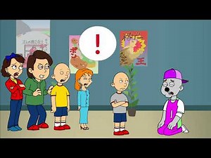 Classic Caillou Misbehaves at Chuck E Cheese's/grounded