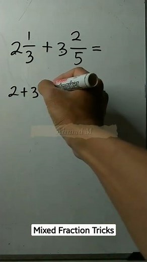 Addition Mixed Fraction Tricks