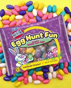 Our Dubble Bubble speckled eggs are great for filling Easter eggs, or just because! 🐰 | Dubble Bubble Bubble Gum