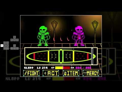 [1 heal]Underfell for third absolution Sans Phase1 Completed[Undertale AU]