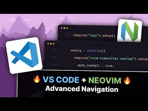 VS Code + Neovim Treesitter | Advanced Navigation and Editing - #1 Installation