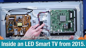 On #TheElectronicsInside, David does a #teardown of his Philips LED Smart TV! Most TVs sold these days offer these "smart" features, so what electronics are making those functions work? https://bit.ly/42tYBVQ | element14 Community