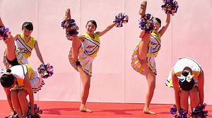 水戸啓明高等学校チアダンス部4回目 水戸黄門まつり2018 | チラ見せガールズ