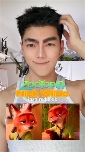 @lucaseelau on Instagram: "Nick Wilde for Halloween? 🦊🎃 #zootopia"