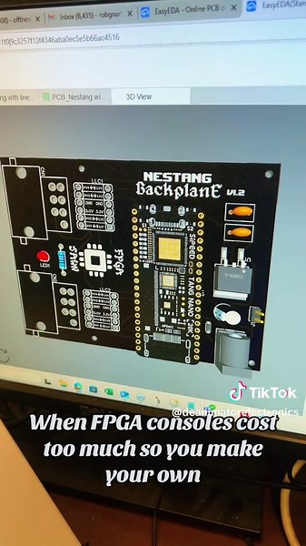 Making an FPGA based NES just because I can #fpga #nintendo #nes #emulation #diyproject #easyeda #jlcpcb #pcb #gamer