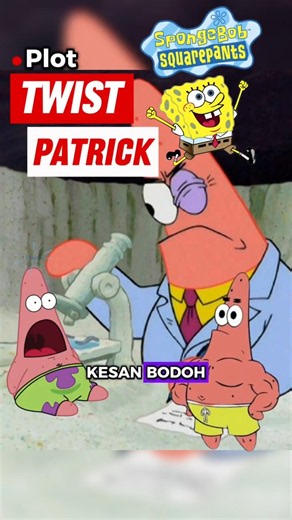 Plot twist otak patrick spongebob #spongebob #patrick