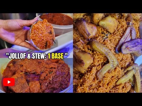STOP Cooking Jollof Like This ❌ | One Stew Base Method for Beginners (ASMR)