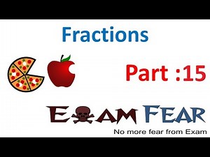 Examples: Comparing fractions Video Lecture | Mathematics for Class 6