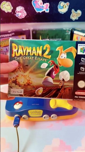 Rayman 2 on N64 - The Green World of the Y2K Era 🌱💿 #n64 #platformer #y2k #greenvibes
