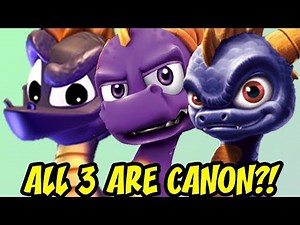 All 3 Spyros Are Canon?! - The Rebirth Timeline Theory