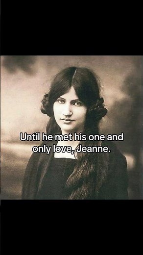 He refused to paint eyes... until he met her. #history
