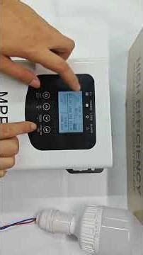 How to Program Your 60A MPPT Solar Controller (Step-by-Step)#SolarPower #MPPT #SolarController #60A