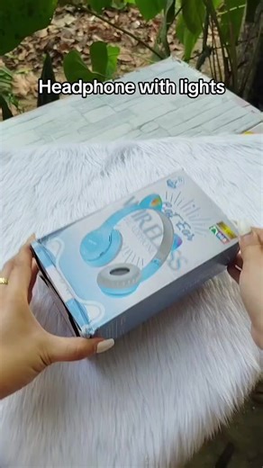 Stylish Headphones with LED Lights for Enhanced Audio