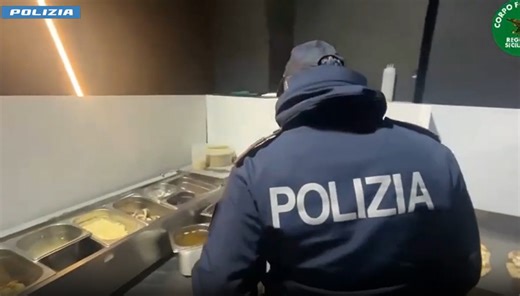 Task force in due ristoranti a Catania 24mila euro di multe e maxi sequestro di cibi | il video