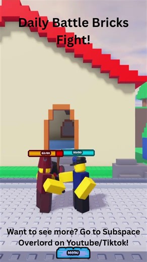 Daily Battle Bricks Fight! #roblox #thebattlebricks