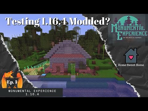 Monumental Experience ~ Ep.1 ~ Let's check out a 1.16.4 modpack! ~ Modded Minecraft