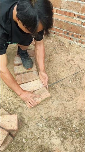How an advanced bricklayer builds bricks: #building #life #tips