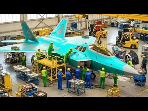 Inside the F-22 Raptor Factory Building America’s Most Powerful Fighter Jet (Full Process)