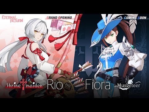 Shrine Maiden Rio & Musketeer Fiora Skin Preview - Eternal Return