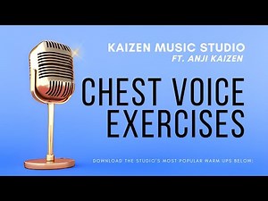 Chest Voice | Intermediate Vocal Warm Ups for Daily Singing