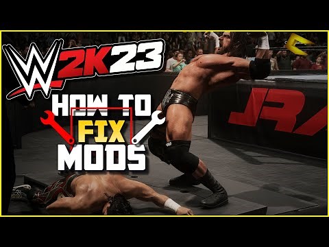 WWE 2K23- How to FIX MODS!