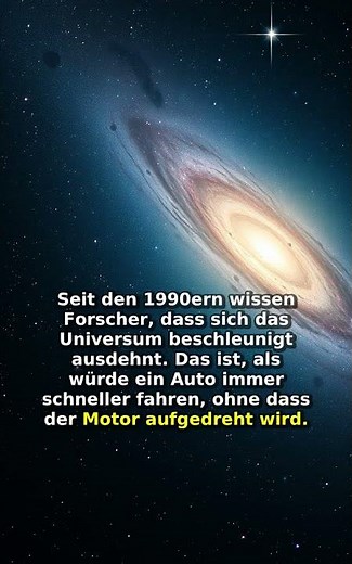Dunkle Energie: Der kosmische Antrieb