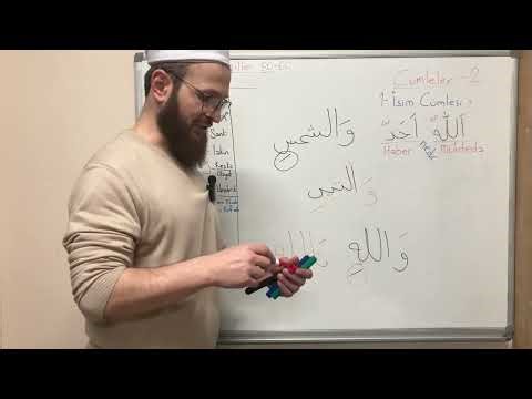Okul Seviyesi Arapça Dersleri (Emsile-Bina-Avamil Özeti) 25.Ders / Dr. Halil İbrahim Yılmaz