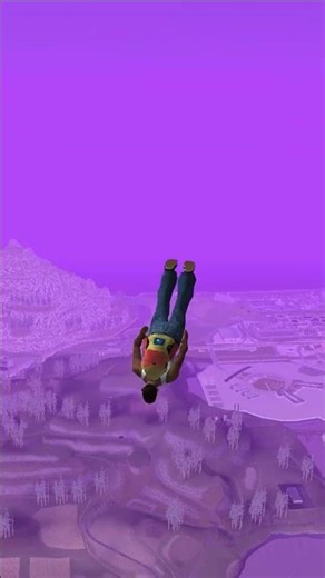 The Longest Skydive in GTA San Andreas History… #shorts