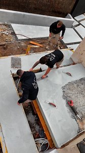 2.5K views · 408 reactions | Front row tickets  Pour 1 done. Round two coming up. Formwork ◦ @rsbuilt_formwork Concrete ◦ @premix_concrete Colour/Finish ◦ "Argento" Burnished Finishing Aid ◦ AARDCURE Catalyst ◦ @vulkconcrete Workwear ◦ @fxdworkwear | Modern Concrete Co | Facebook