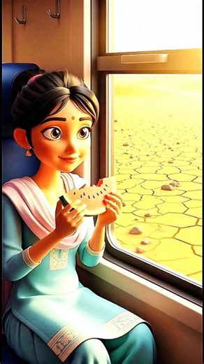 মরুভূমিতে তরমুজের চমকপ্রদ গল্প 🍉🦁#shorts #ai #trending #viral #shortsfeed