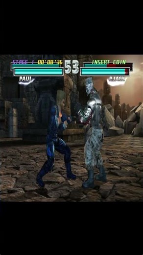Paul and true ogre tekken tag tournament gameplay #shorts