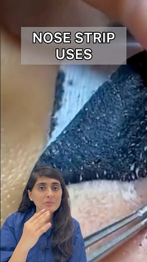 Nose blackhead removal | Pore strips | Nose strip removal | Blackhead strip removal #skincare