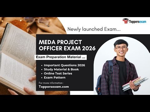 Meda project officer 2026 | meda project officer syllabus | exam pattern 2026 #exampattern #examtips