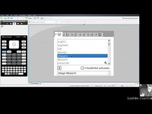 Conversión de sistemas numéricos con TI-nspire cx cas